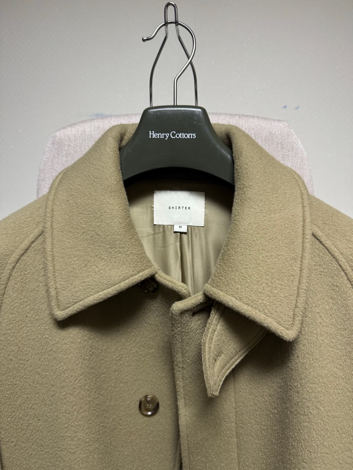 셔터 파인마스터 수티앵 카멜 코트 상품이미지7