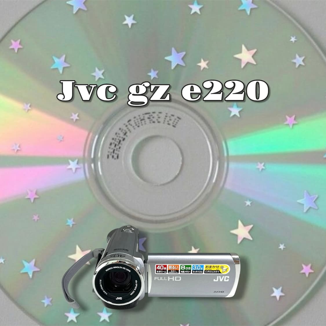 A급/ 희귀기종 / Jvc gz e220 빈티지 캠코더 실버 상품이미지1