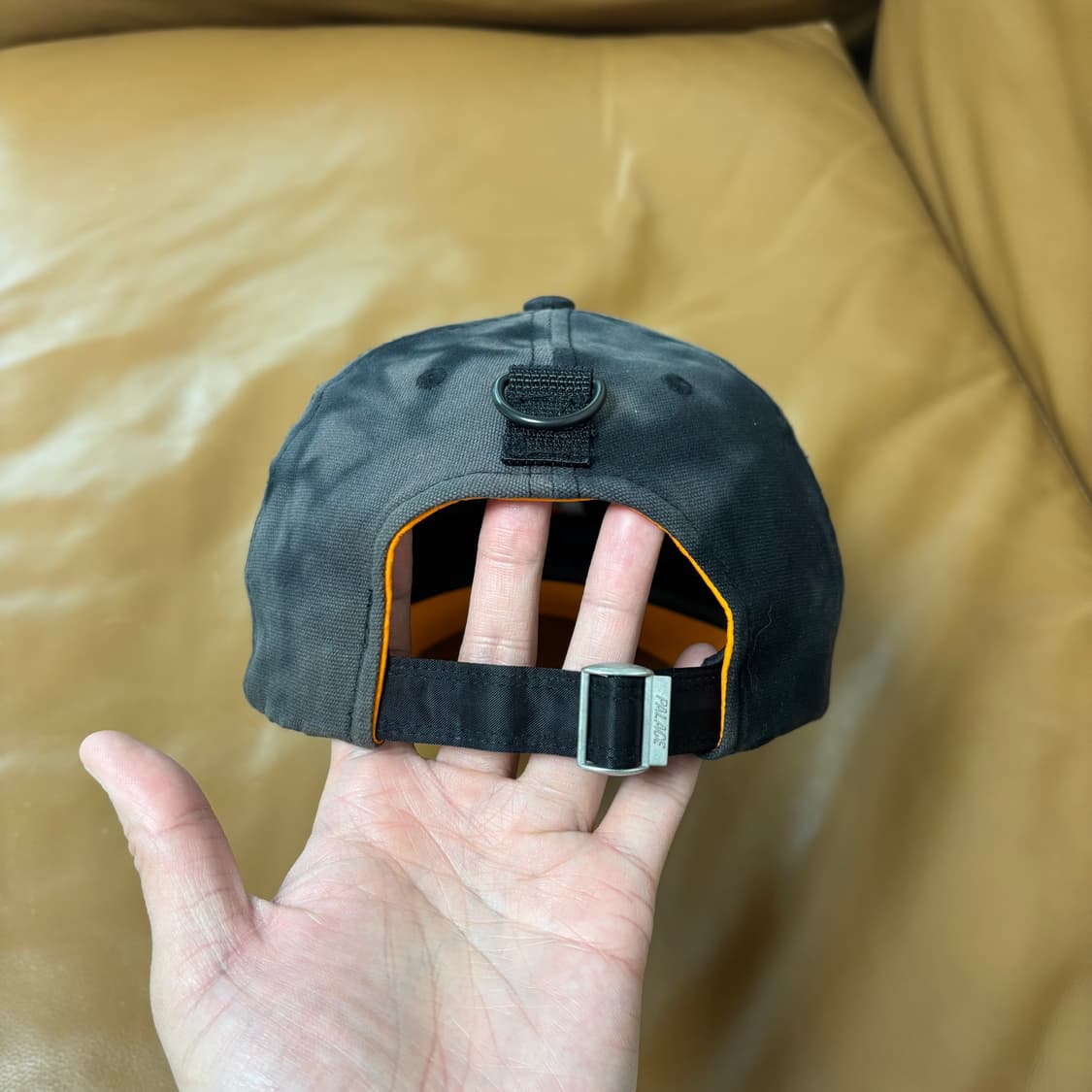 팔라스 포터 6패널 볼캡 모자 워시드 블랙 상품이미지8