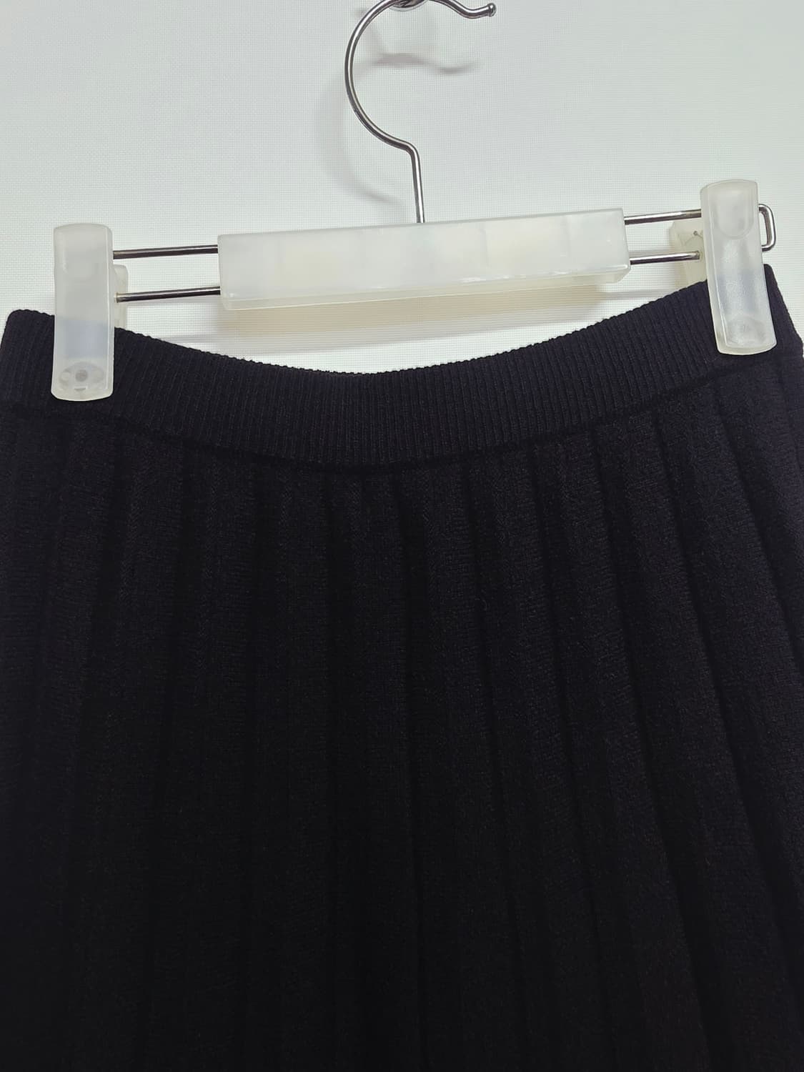 SJSJ 블랙 모니트 패턴 플리츠 스커트 상품이미지5