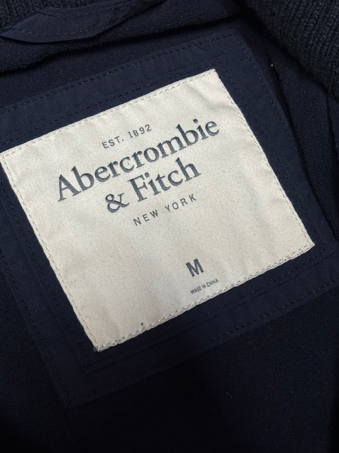 아베크롬비 더블넥 기모 자켓 상품이미지4