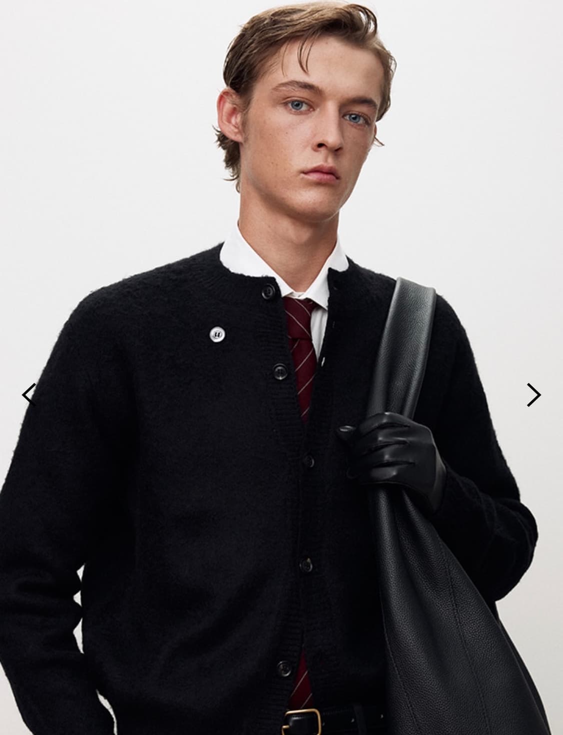 토니웩 알파카 모헤어 크루넥 가디건(새상품) 상품이미지1