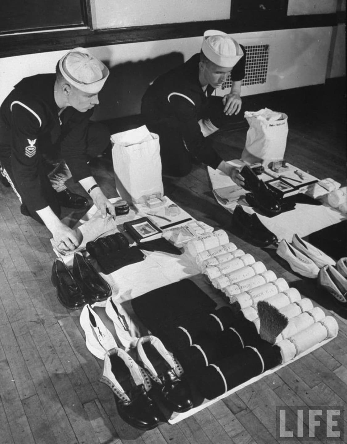 70년대 미 해군 서비스 슈즈 280 285 해군단화 상품이미지10