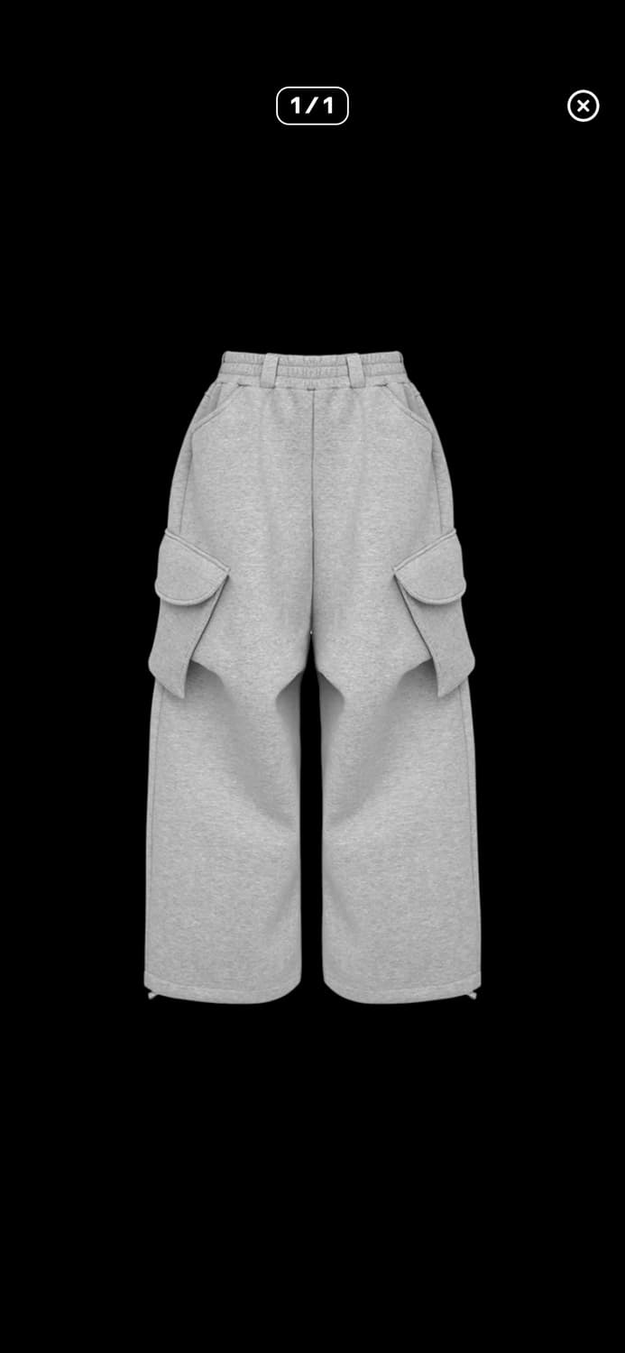 Mjd x koinseoul 카고 스웻팬츠  상품이미지1