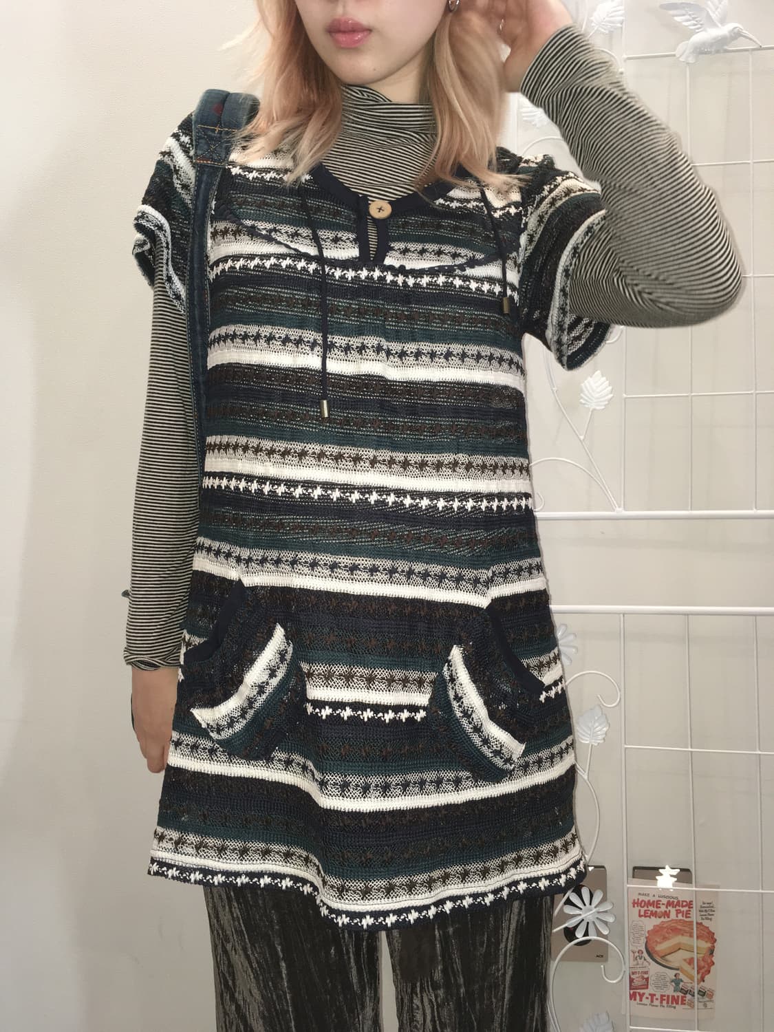 jpn vintage stripe pullover long sleeve 상품이미지5