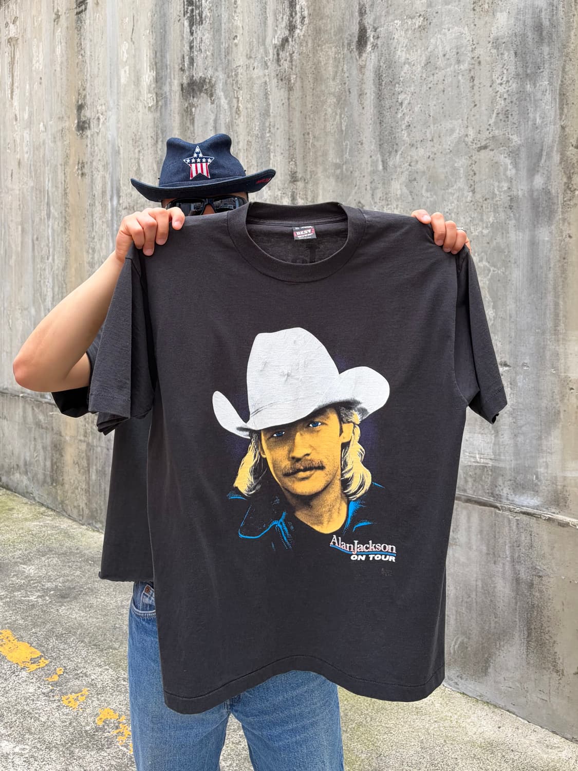 90‘s Alan Jackson country music tour T-s 상품이미지1