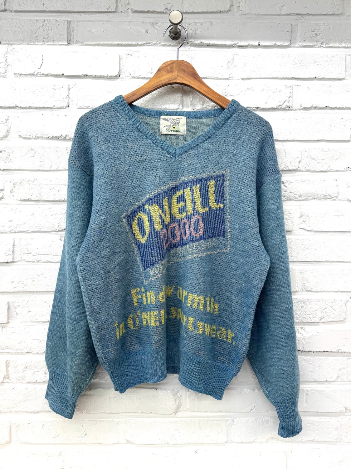 O’neill 블루 레터링 니트 상품이미지3