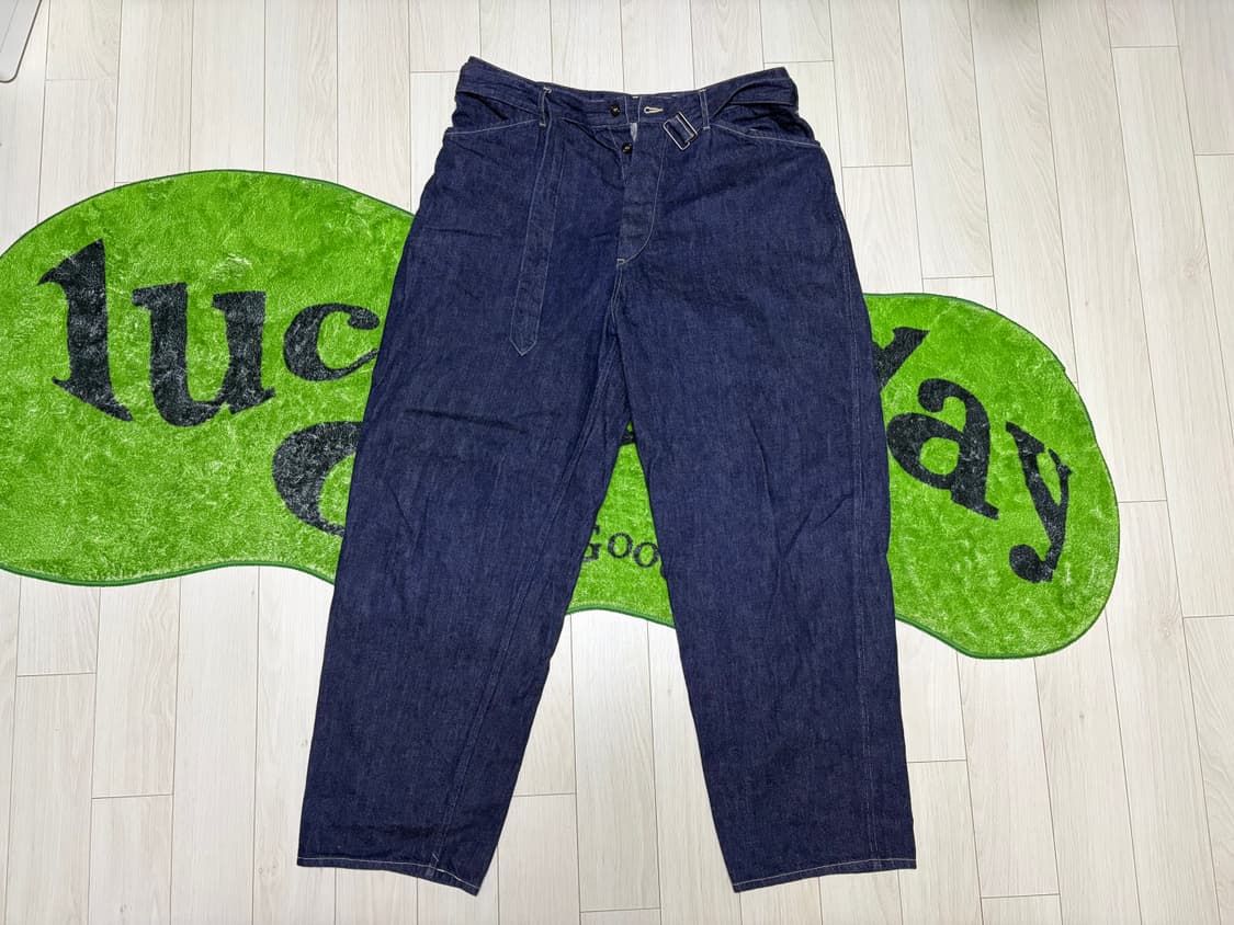 Comoli 22ss 벨티드데님 4 상품이미지1