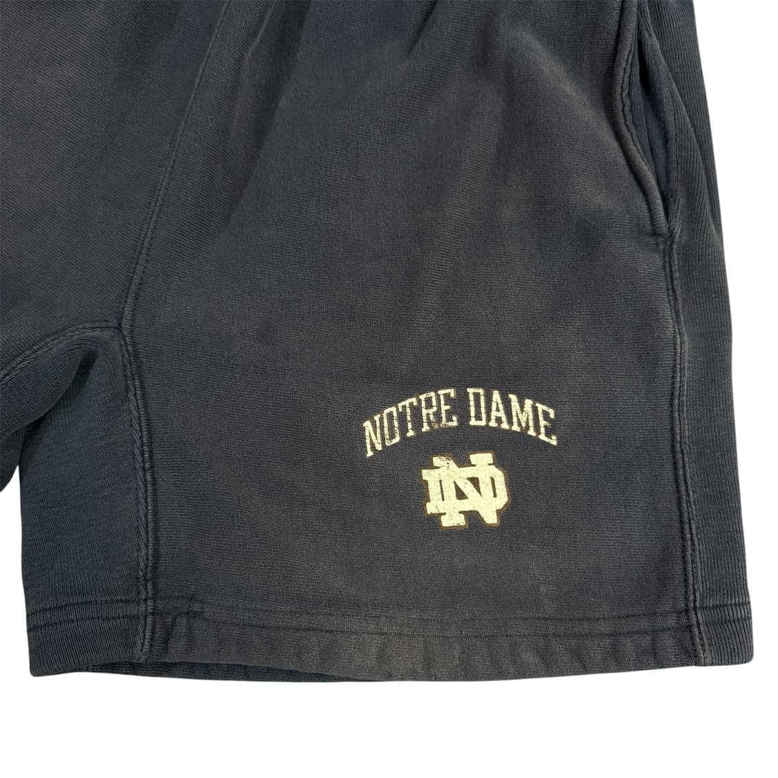빈티지 90s 챔피온 리버스위브 Notre Dame 쇼츠 반바지 상품이미지5