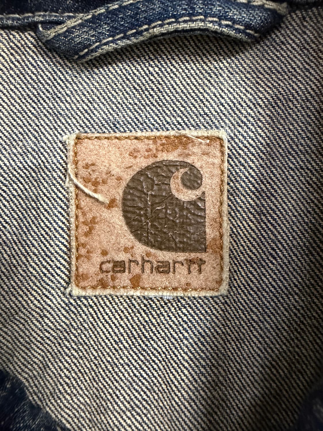 칼하트 와이엇 데님 자켓 상품이미지3