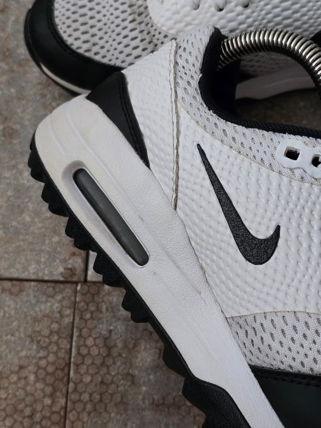 (235)나이키 에어맥스 1 g 흰검  상품이미지6