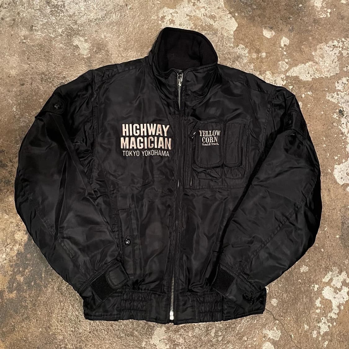 옐로우콘 패딩 봄버 자켓 (105) 상품이미지3