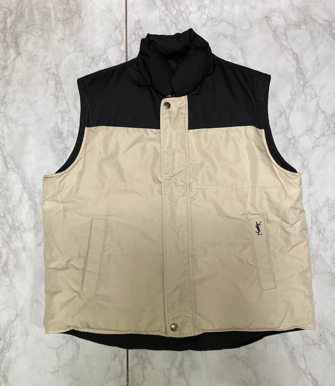 입생로랑 리버시블 양면 패딩조끼 105 상품이미지4