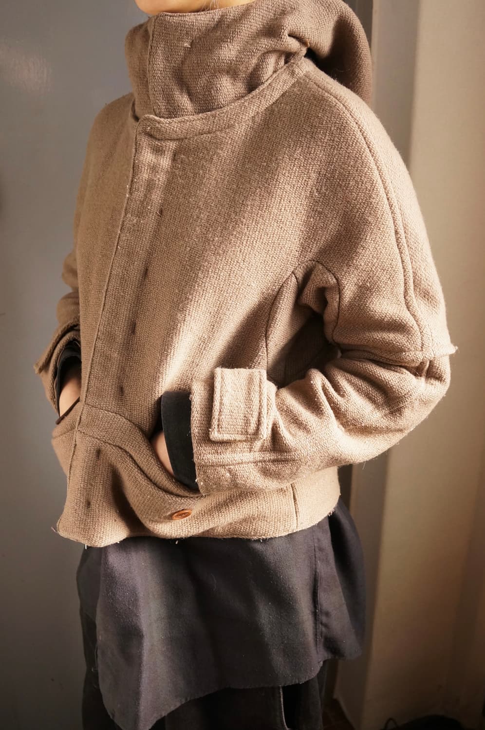 언더커버 숏 후드 자켓 상품이미지5