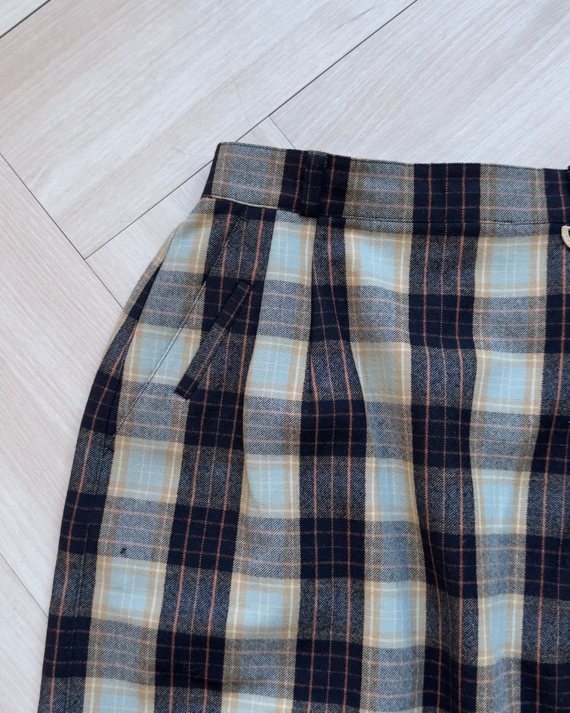 [Christian Dior Sports] Checked Skirt 상품이미지3