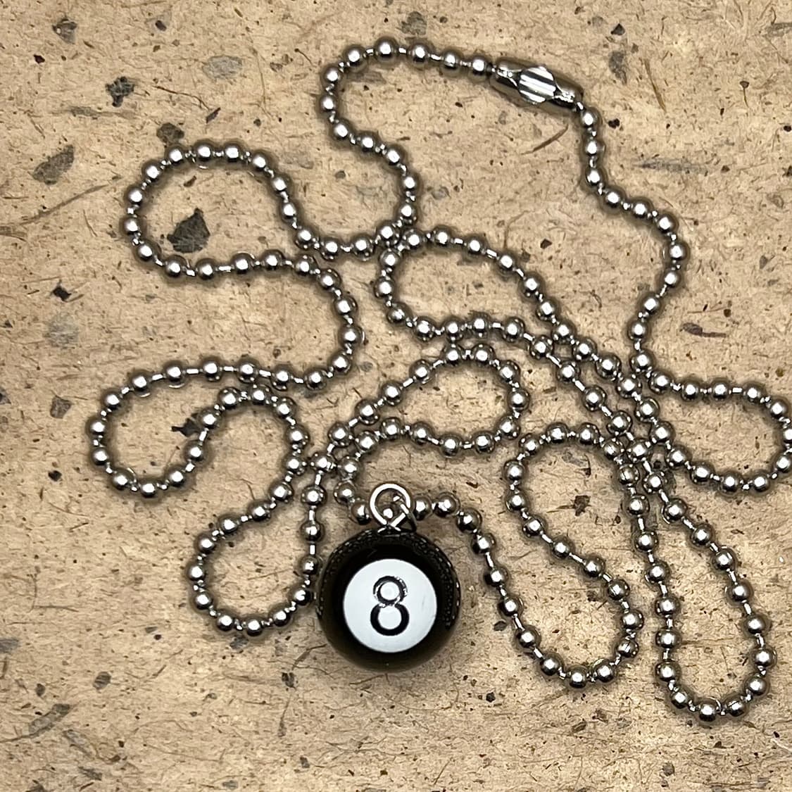 8 ball hook necklace 상품이미지2