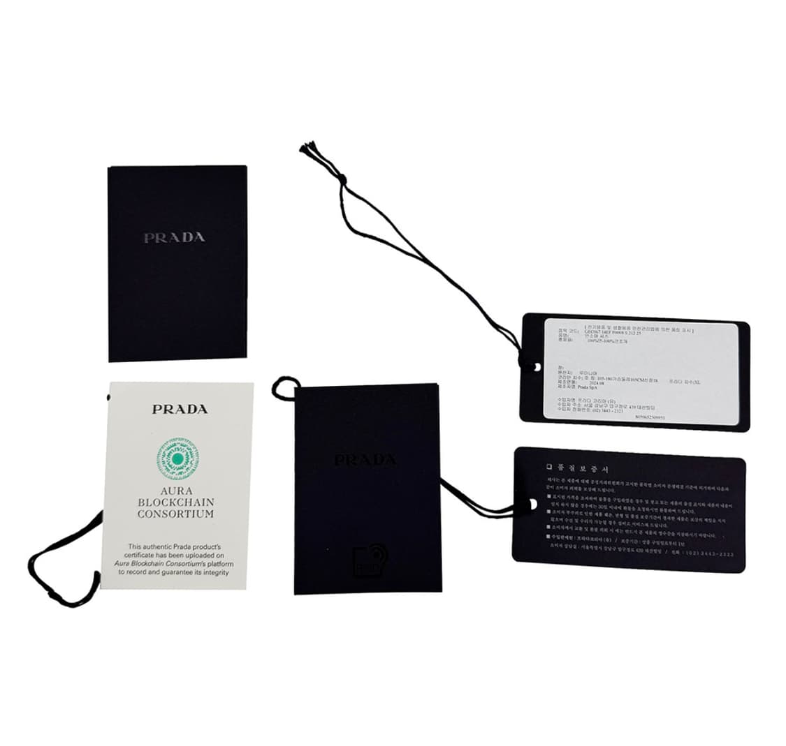 [XL] 프라다 남성 삼각로고 청 데님 반팔 셔츠 자켓 블루 GEC067 상품이미지10