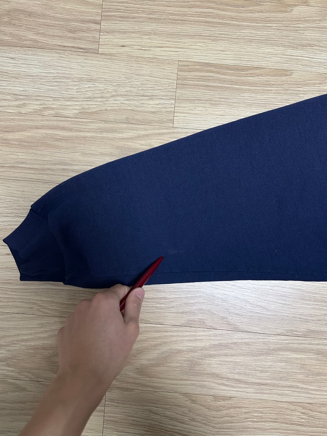 90s 빈티지 러셀 후드집업 네이비 XL 상품이미지8