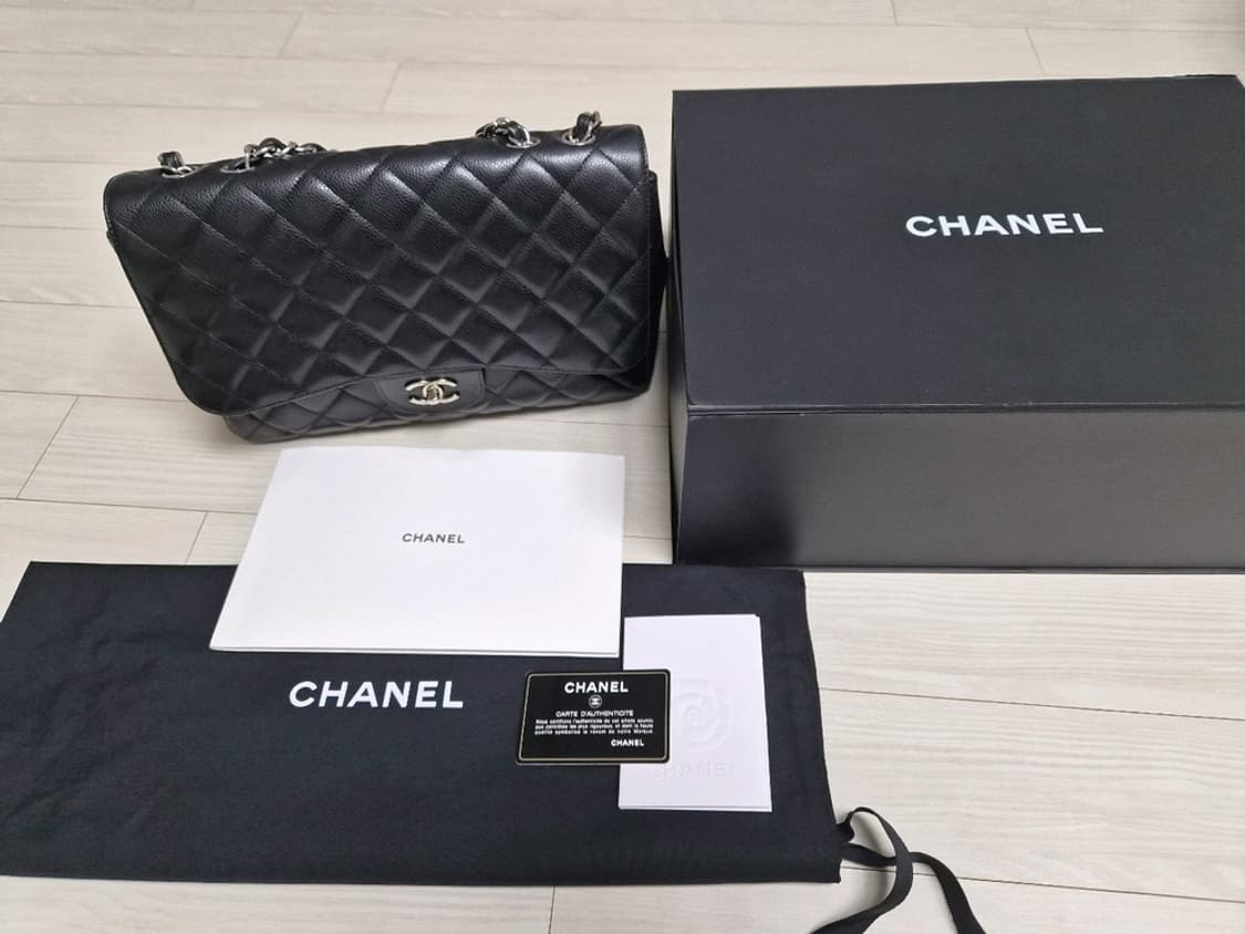 샤넬 클래식 점보(라지) 은장 상품이미지2