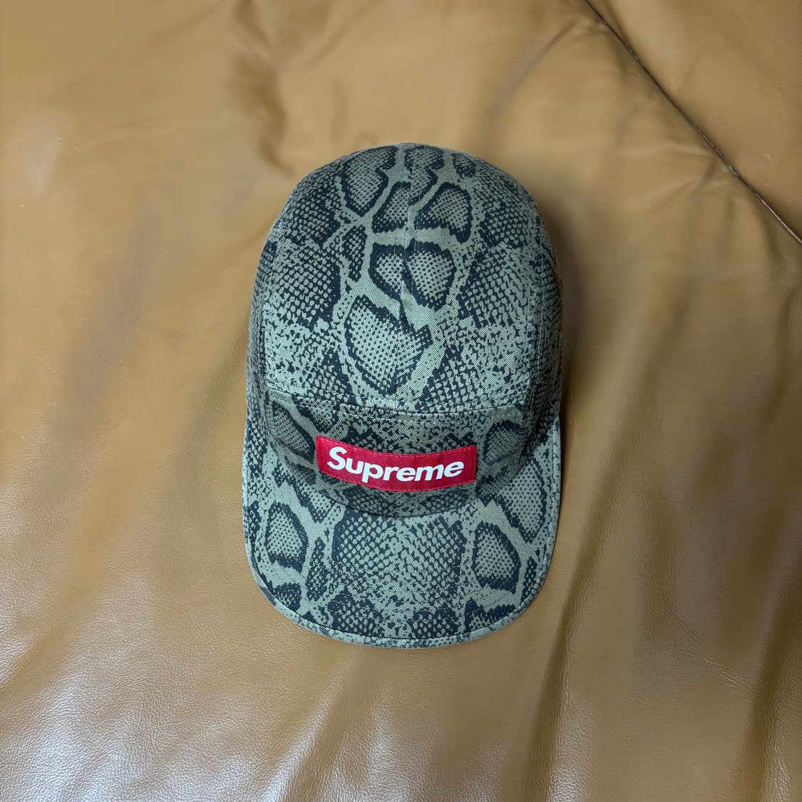 Supreme 슈프림 24ss 스네이크 캠프캡 모자 Snake Skin 상품이미지5