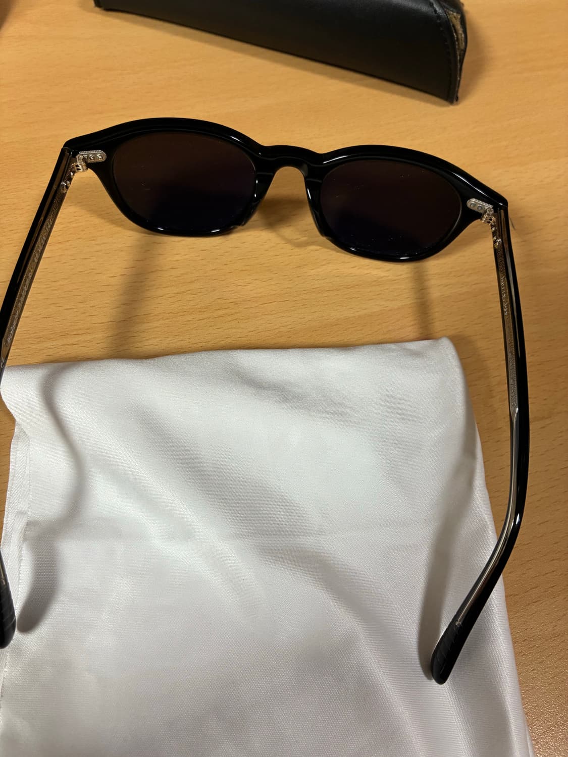 페이크미 해리 블랙 뿔테 선글라스 상품이미지2