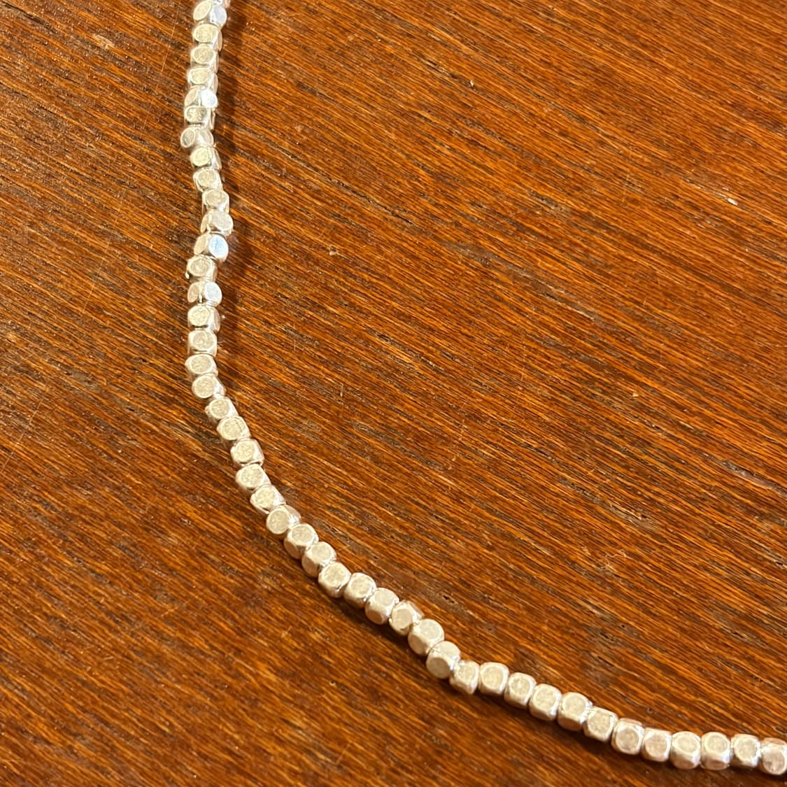 새상품 신주 실버코팅 주사위 목걸이 상품이미지2