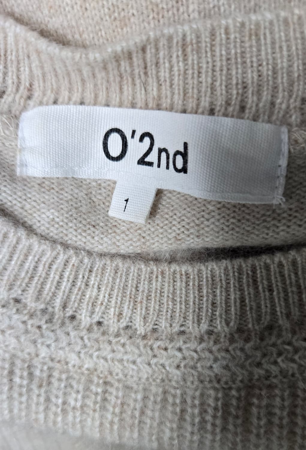 한섬 오즈세컨 레이스소매니트 상품이미지6