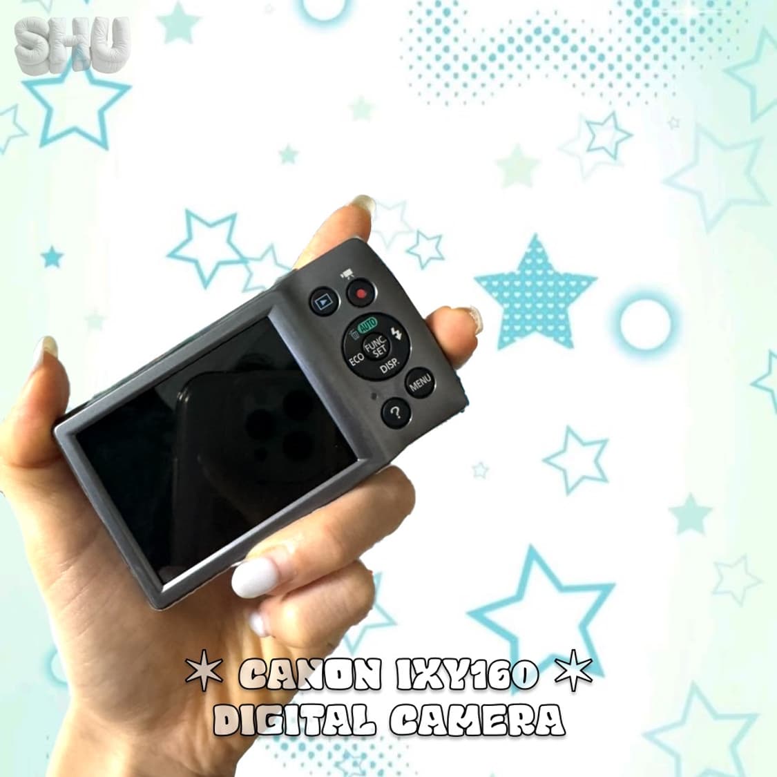 캐논 익시 IXY 160 (익서스 165) 빈티지 디카 차콜 상품이미지6