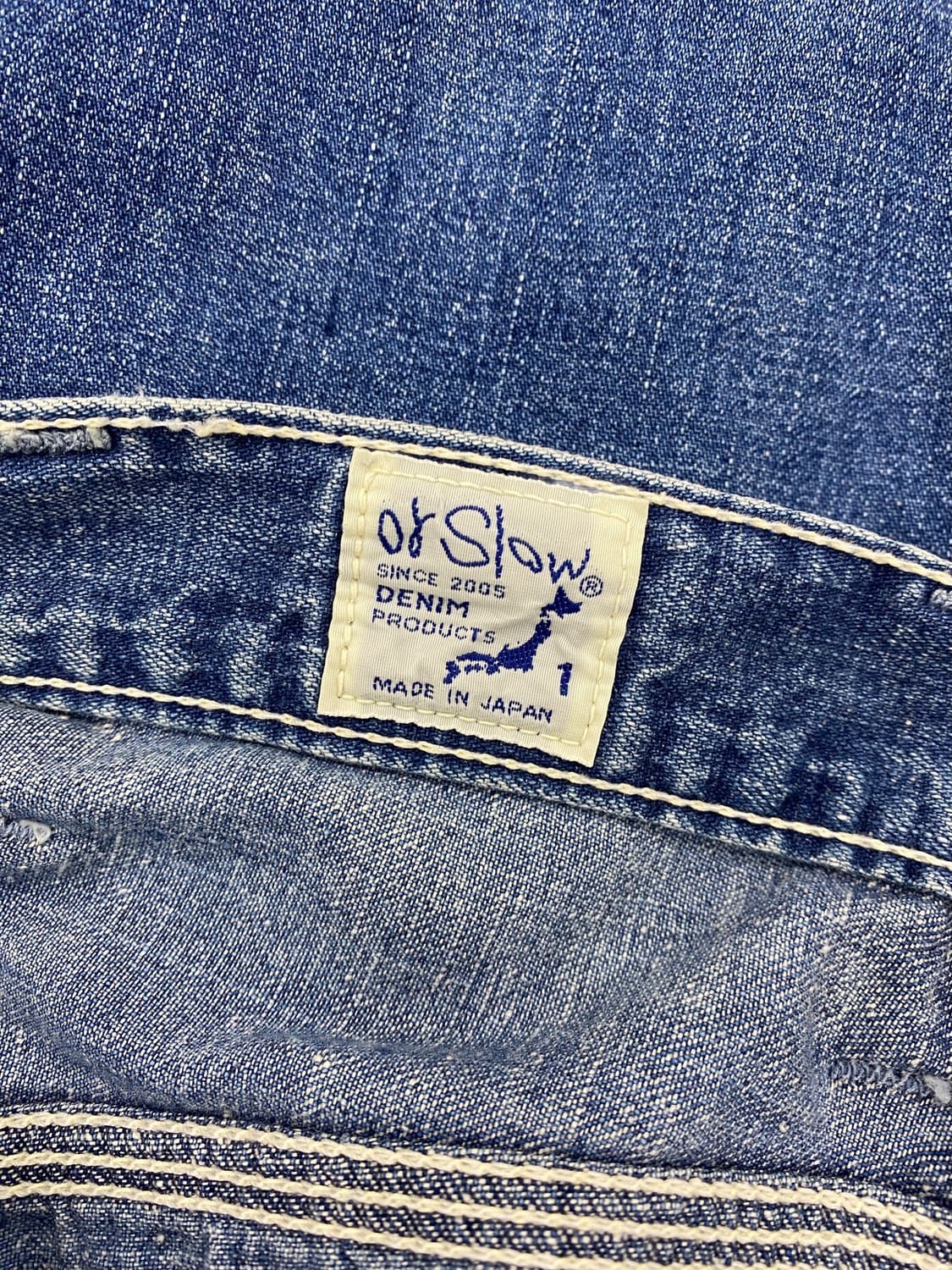 오어슬로우 데님 페인터 팬츠 상품이미지7