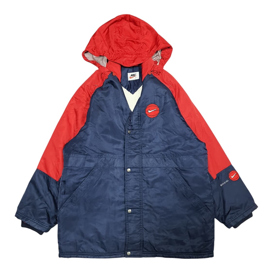 ✨ (바배) 나이키 90s 바스켓볼 쉐르파 후드 점퍼 자켓 상품이미지2