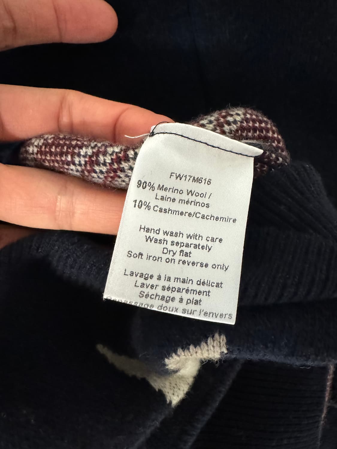 메종키츠네 니트 셋업 상품이미지4