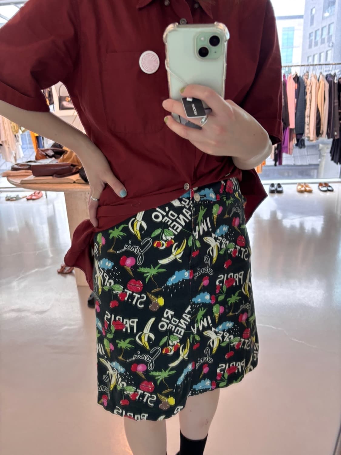 Vintage Sonia Rykiel Skirt 상품이미지1