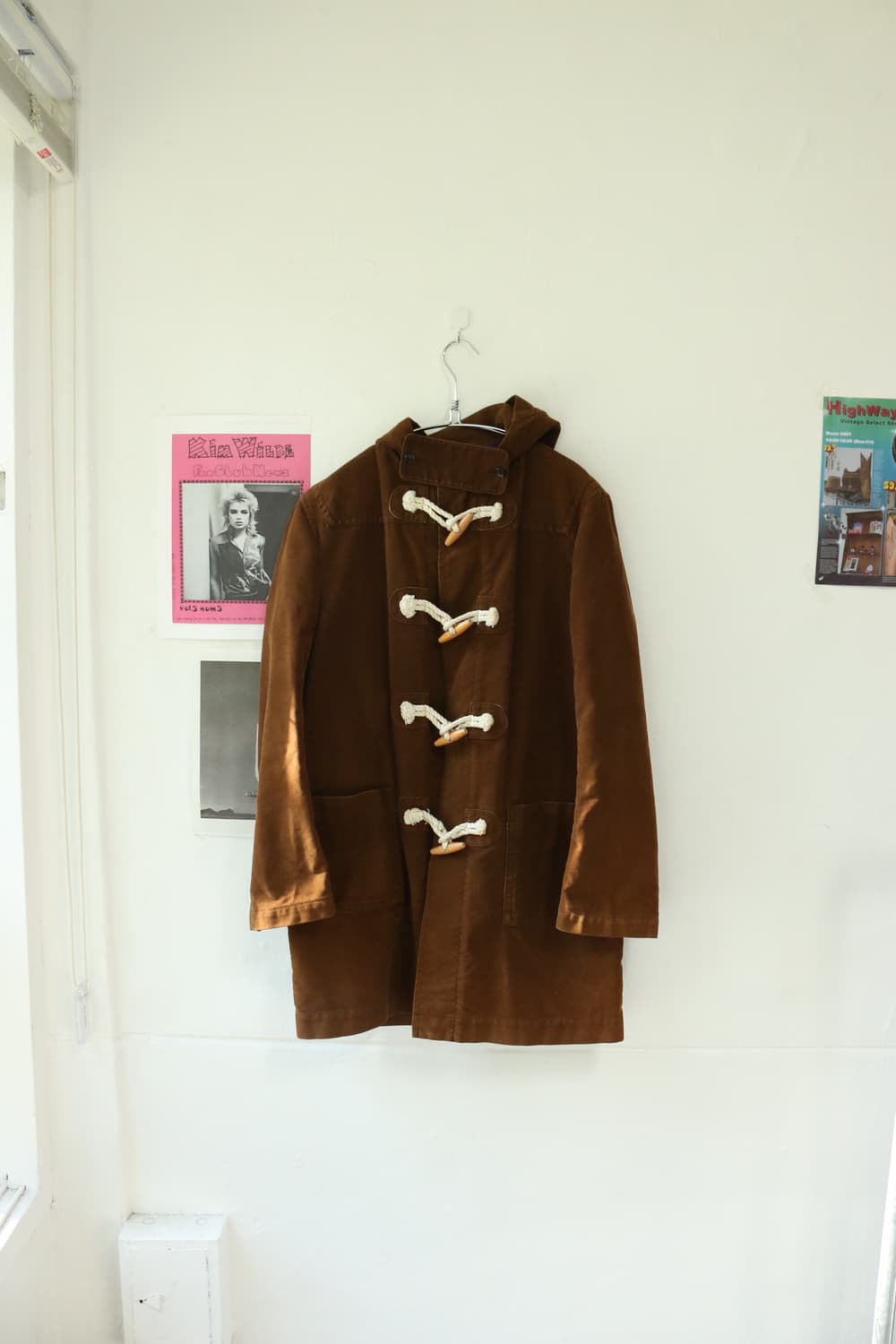 준야 와타나베 맨 브라운 더플 코트  상품이미지1