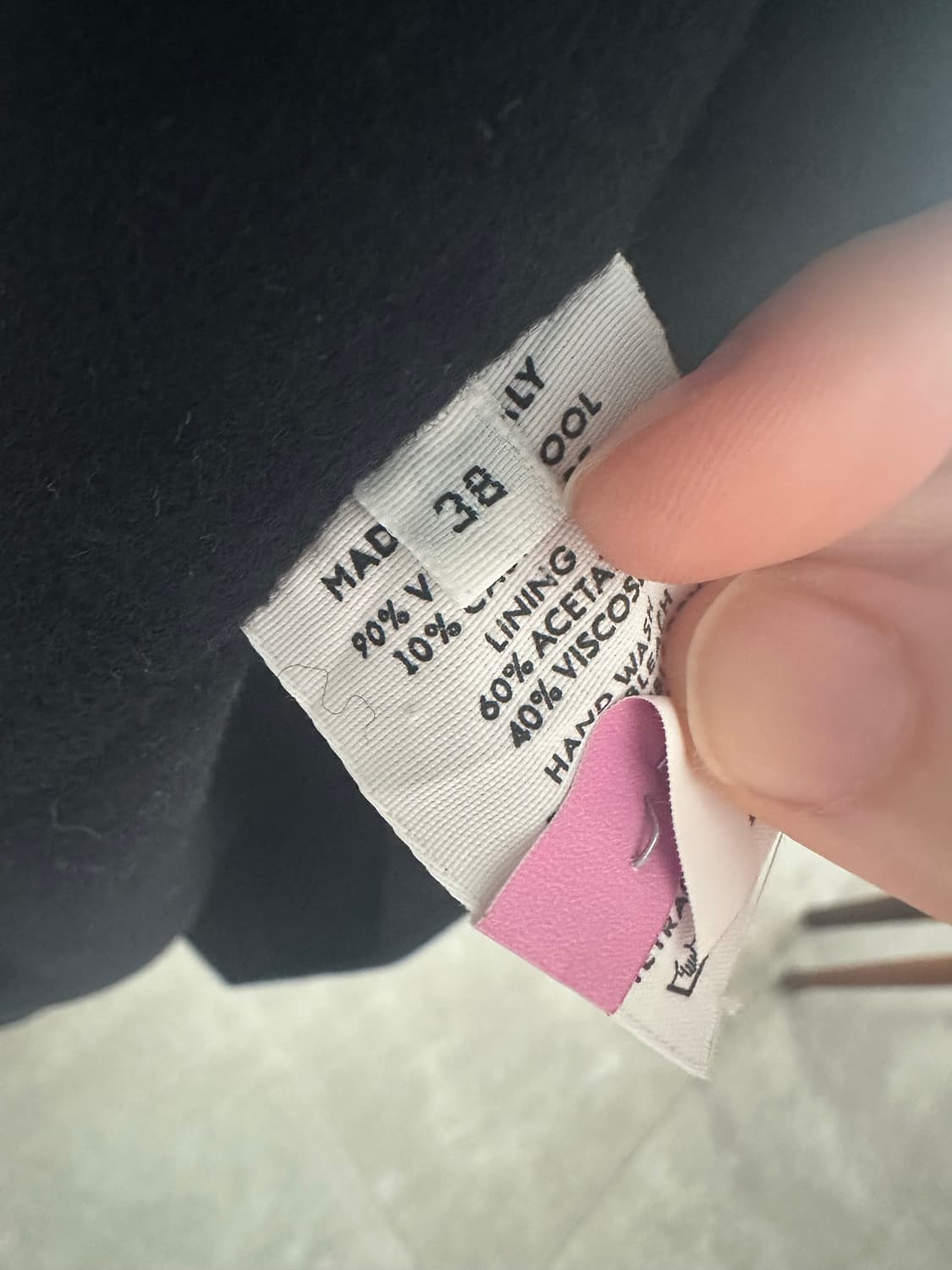 만수르 가브리엘 울캐시미어 코트 상품이미지5