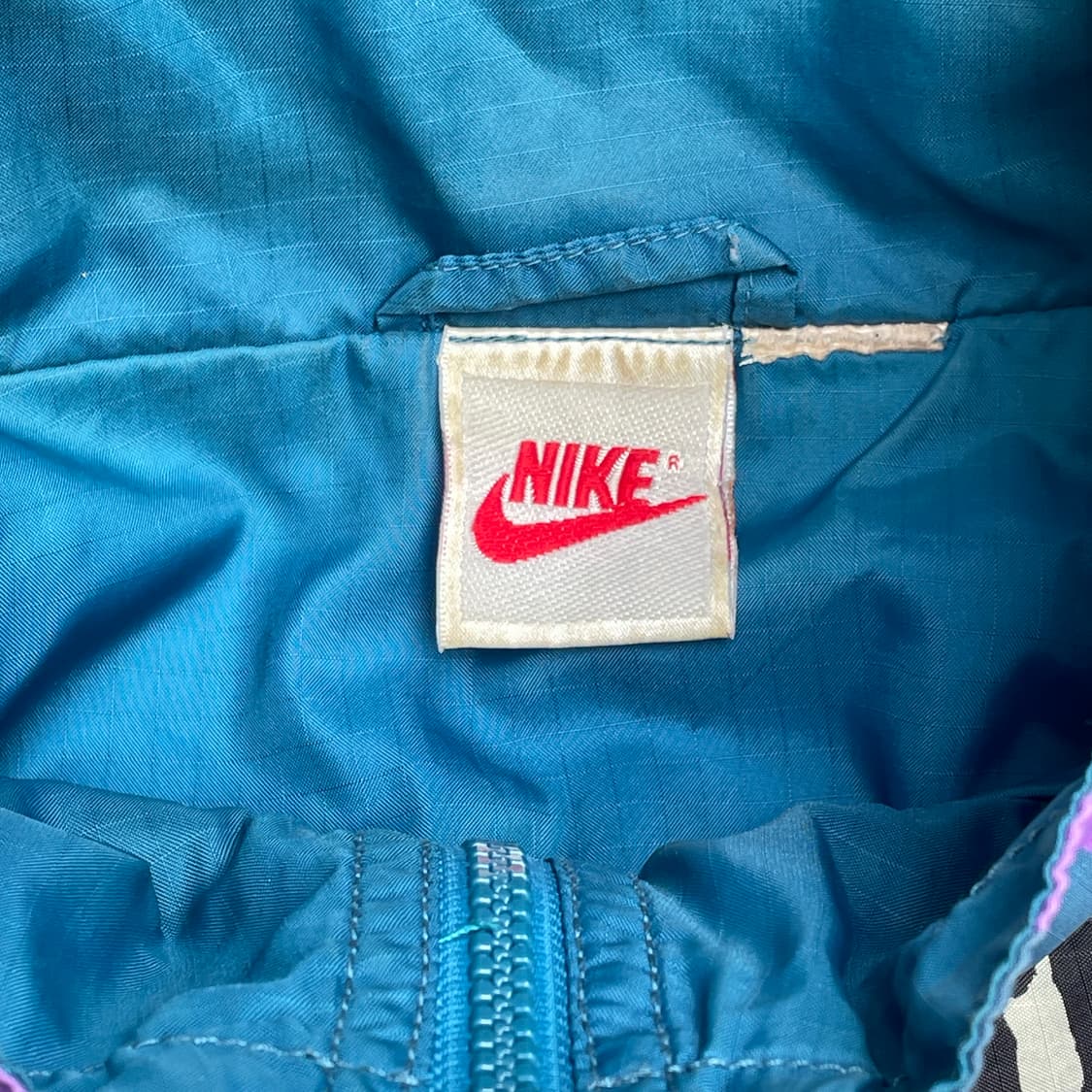 90s 나이키 그래피티 패턴 올드스쿨 트랙자켓 바람막이 XXL 상품이미지5