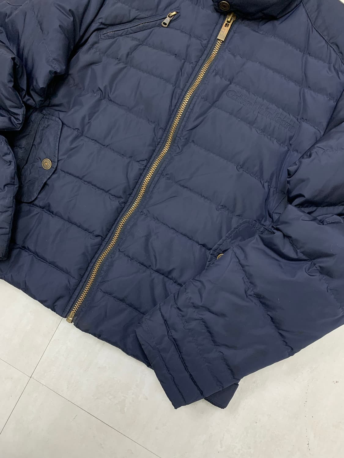 캘빈 클라인 네이비 경량 패딩 #356 상품이미지3