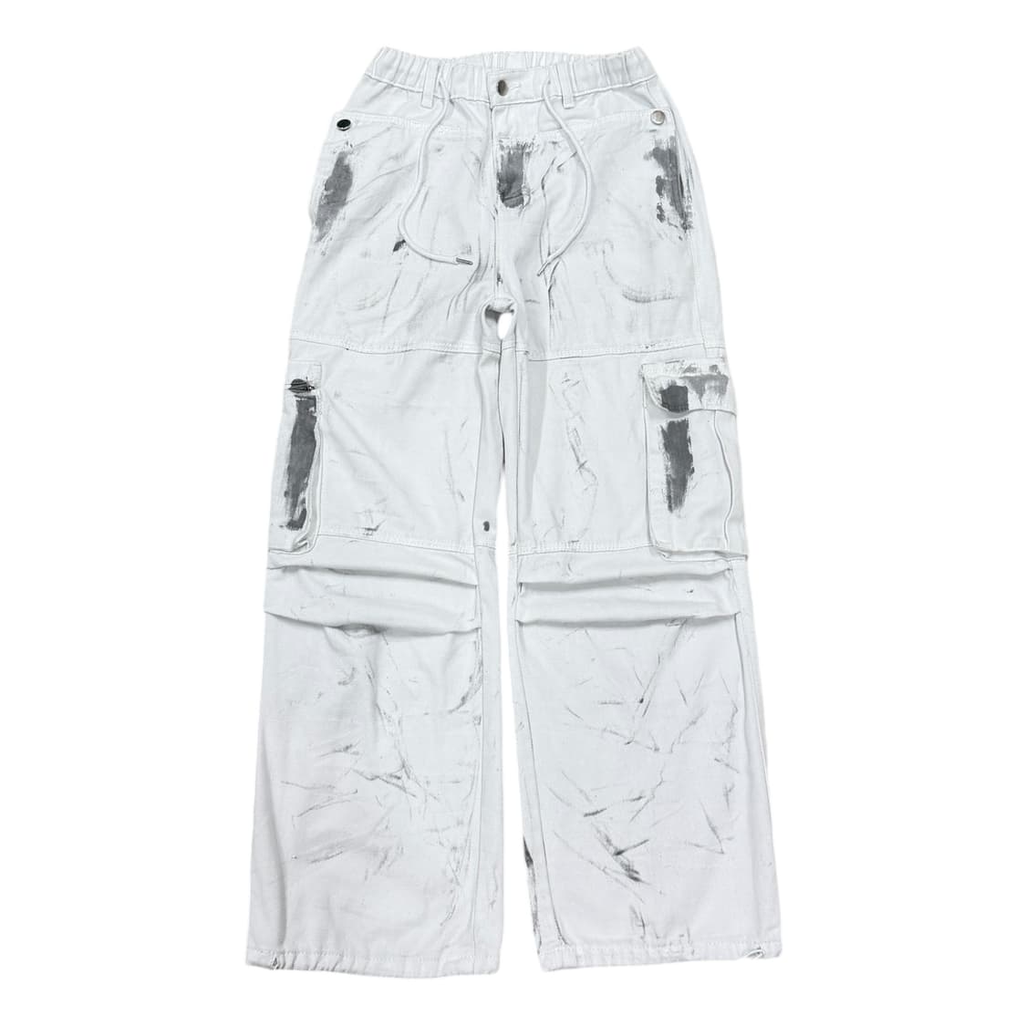 빈티지 더티 워싱 파라슈트 스트링 카고팬츠 L 상품이미지1