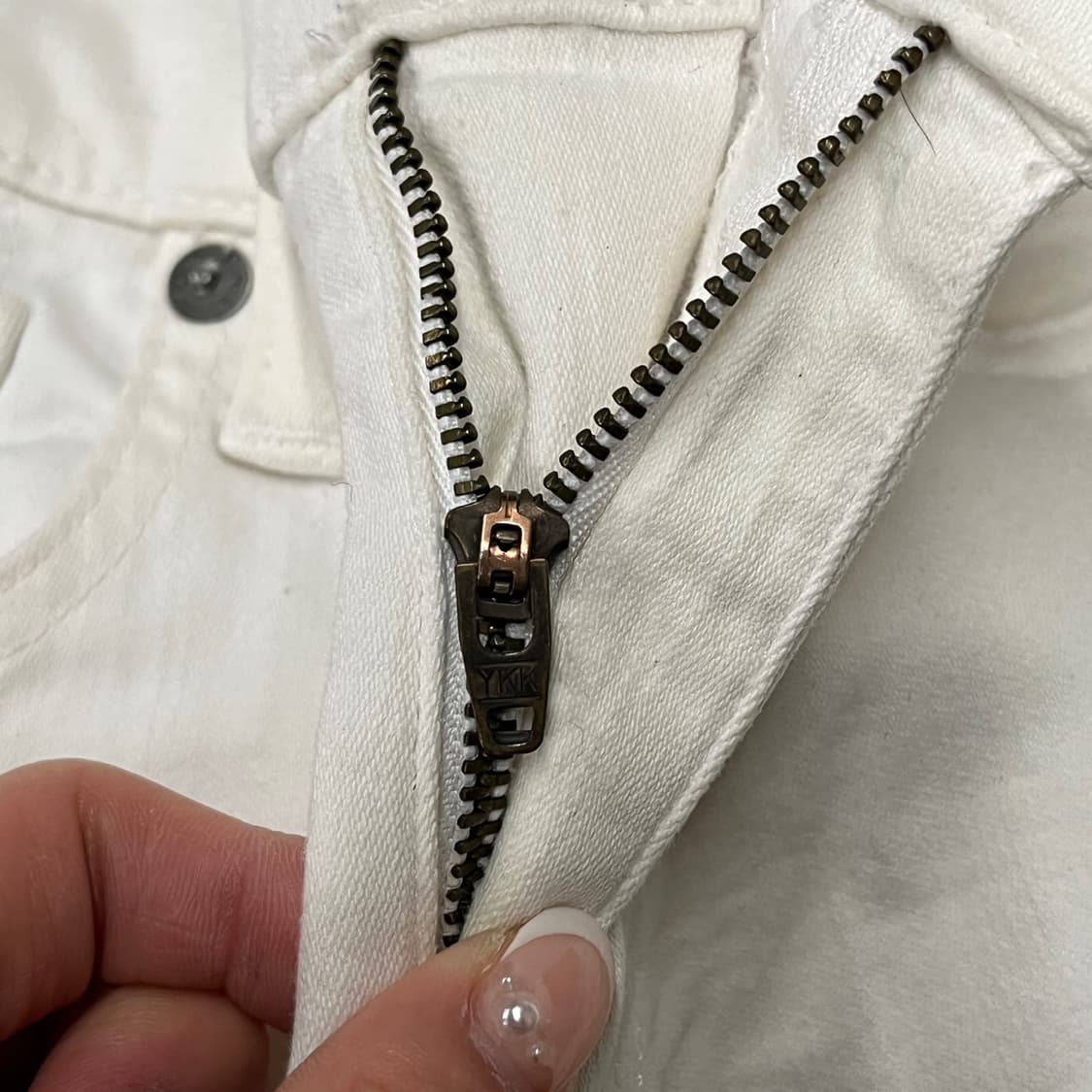 [정품] 폴로 랄프로렌 화이트 데님 바지 b18 상품이미지9