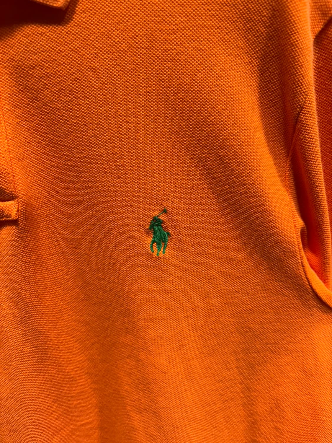 M 폴로랄프로렌 그린포니 오렌지 카라 롱슬리브 상품이미지4