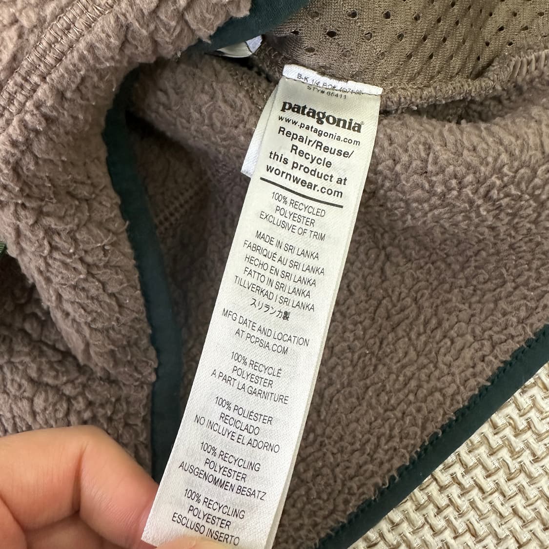 M 파타고니아 멘즈 레트로 자켓 0403D 상품이미지3