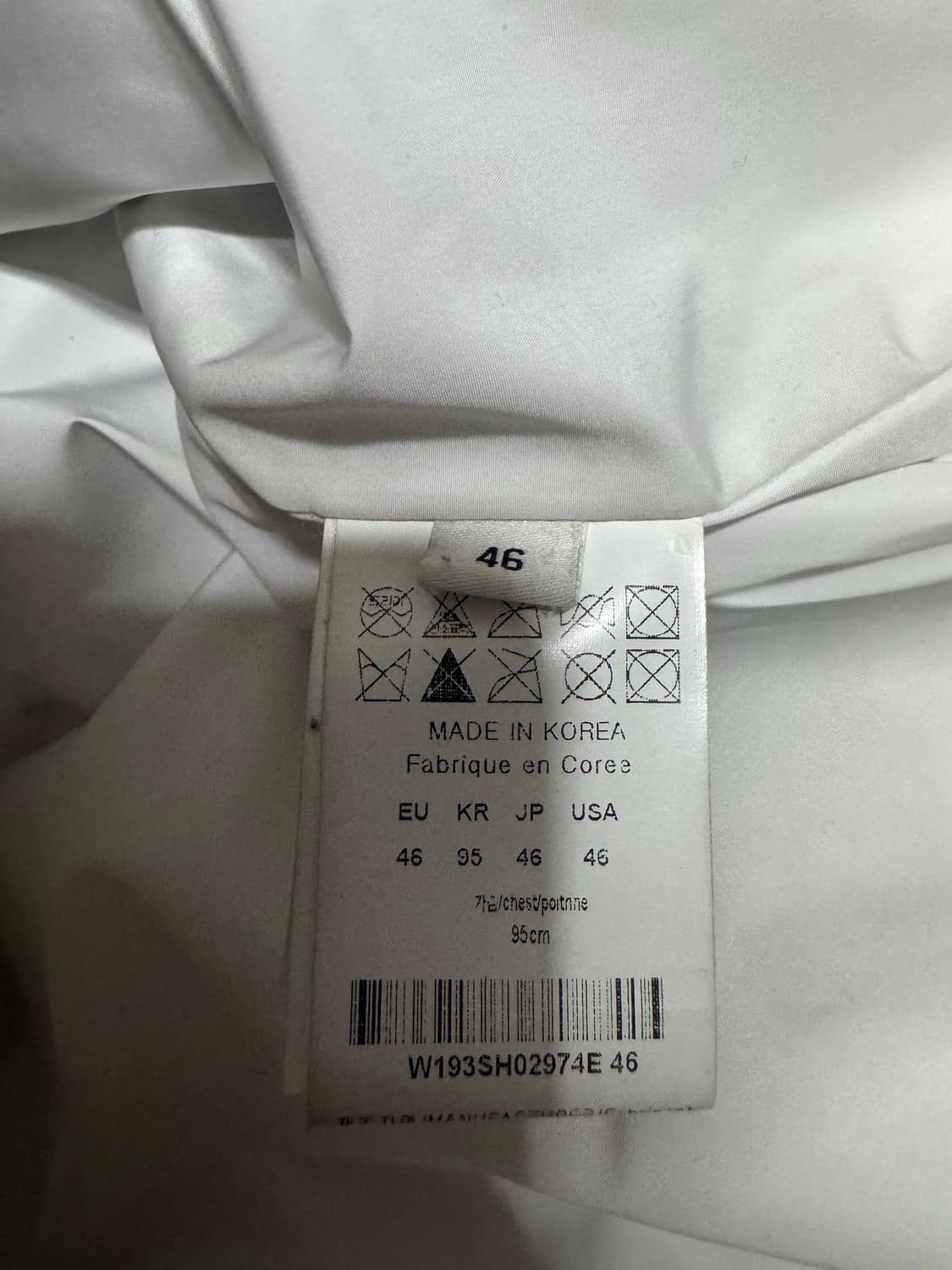 46 우영미 셔츠 패딩 자켓 상품이미지10