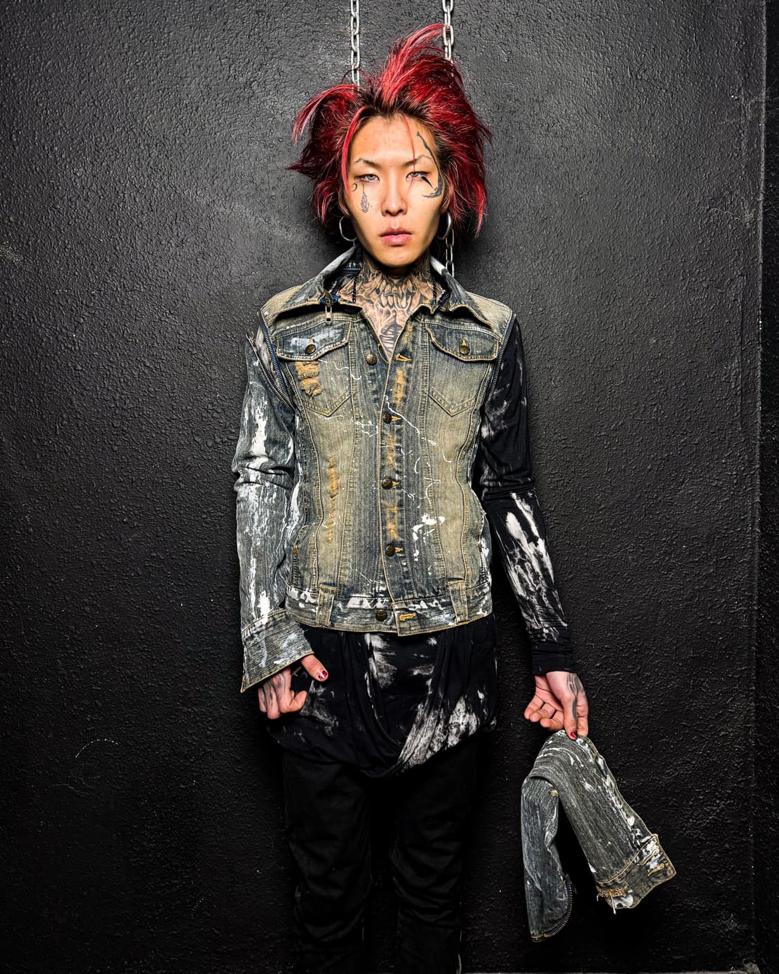 Reworked Paint & Damage Denim Jacket 상품이미지2
