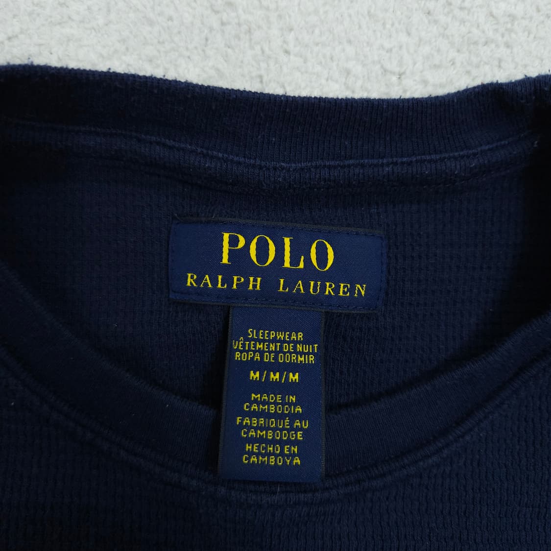 폴로 랄프 로렌 폴로 베어 와플티 M 상품이미지4