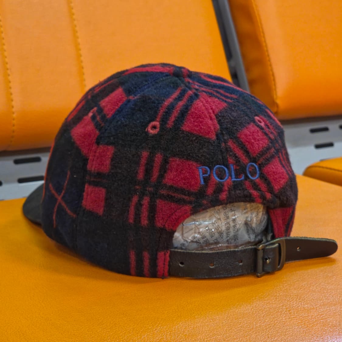 폴로 랄프로렌 체크 캡모자 상품이미지3