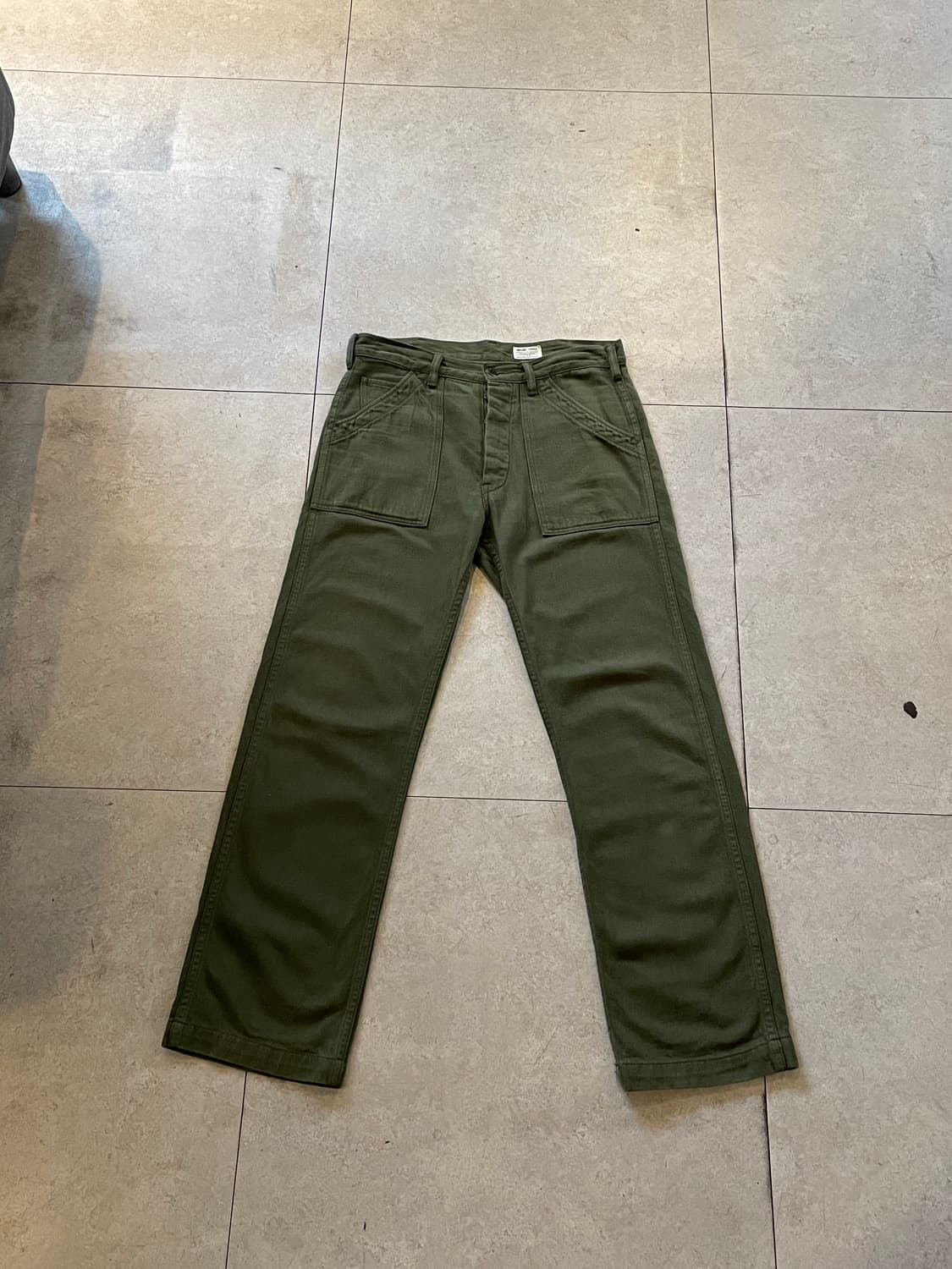 (UES) 우에스 베이커 팬츠 퍼티그 상품이미지6