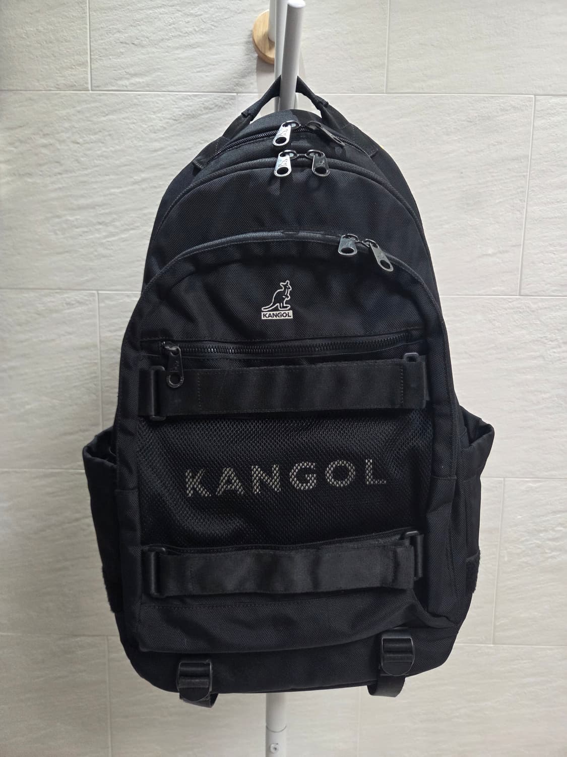 캉골 블랙 백팩 상품이미지1