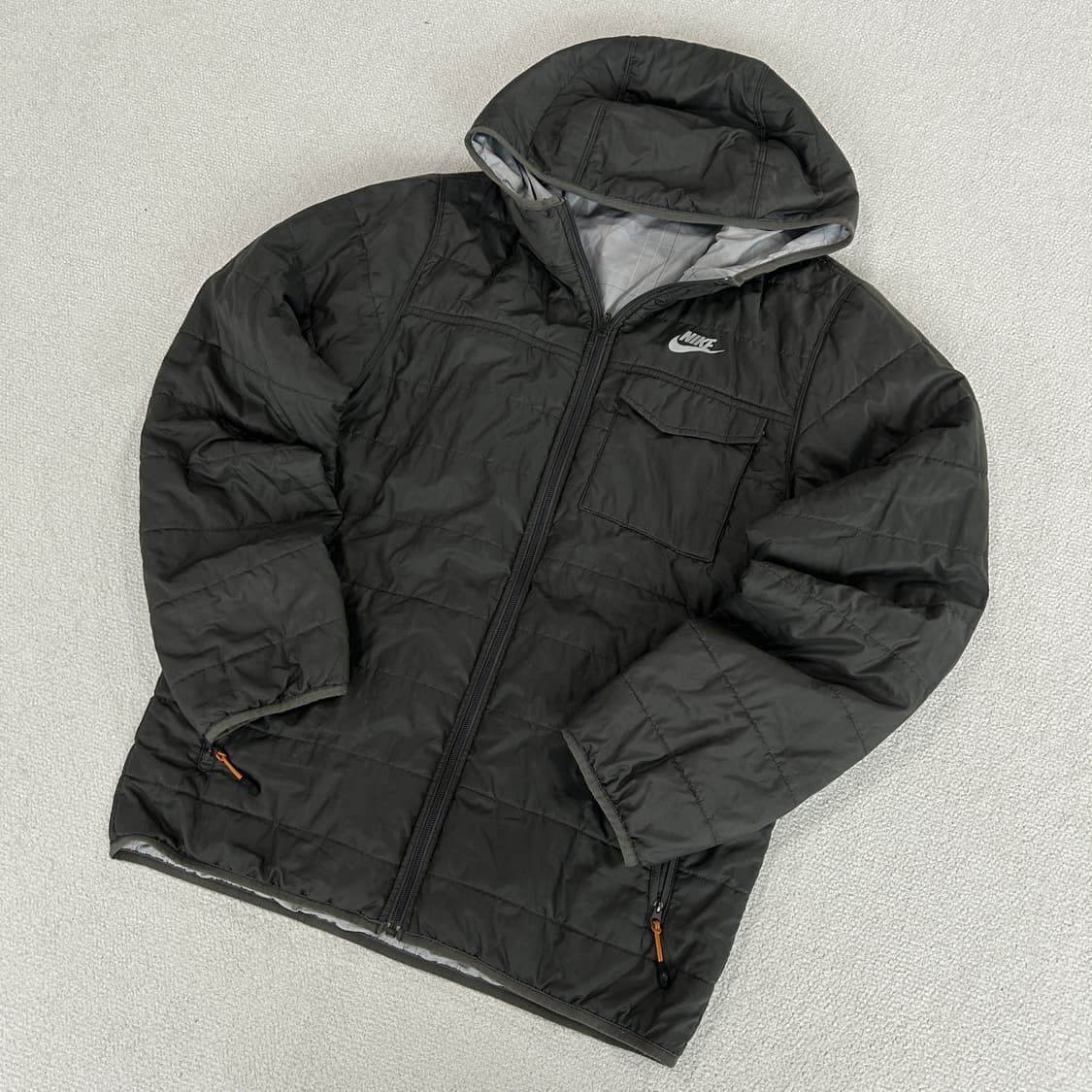 나이키 후드 패딩 자켓 블랙 s 상품이미지1