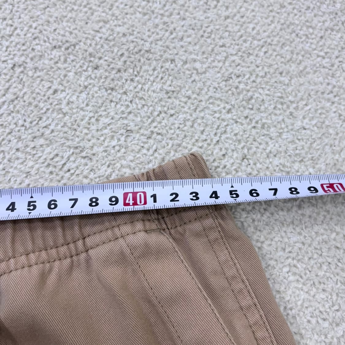 L 그라마치 남성 시그니처 웨빙 벨트 테이퍼드 팬츠 0619E 상품이미지5