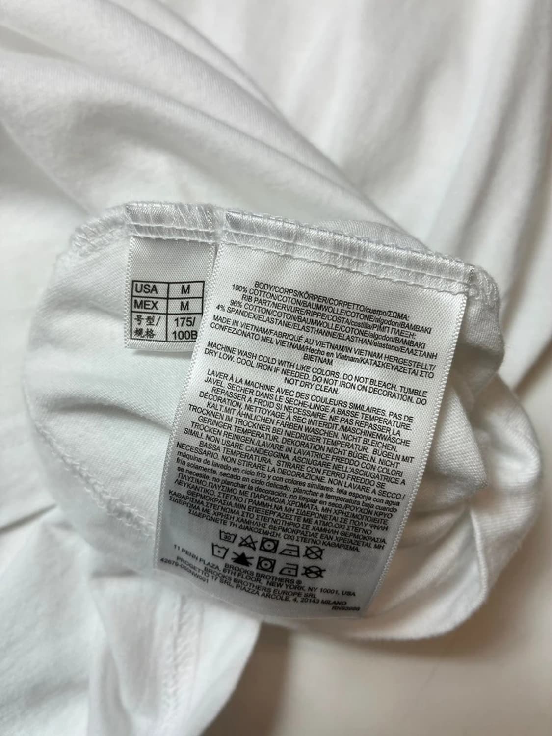 브룩스브라더스 유니버시티 숏슬리브 아메카지 그래픽 티셔츠 PN8618 상품이미지7