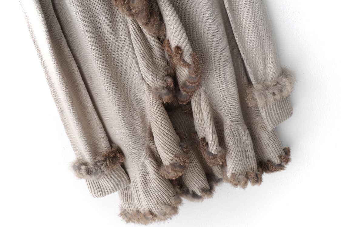 fur long cardigun 상품이미지4